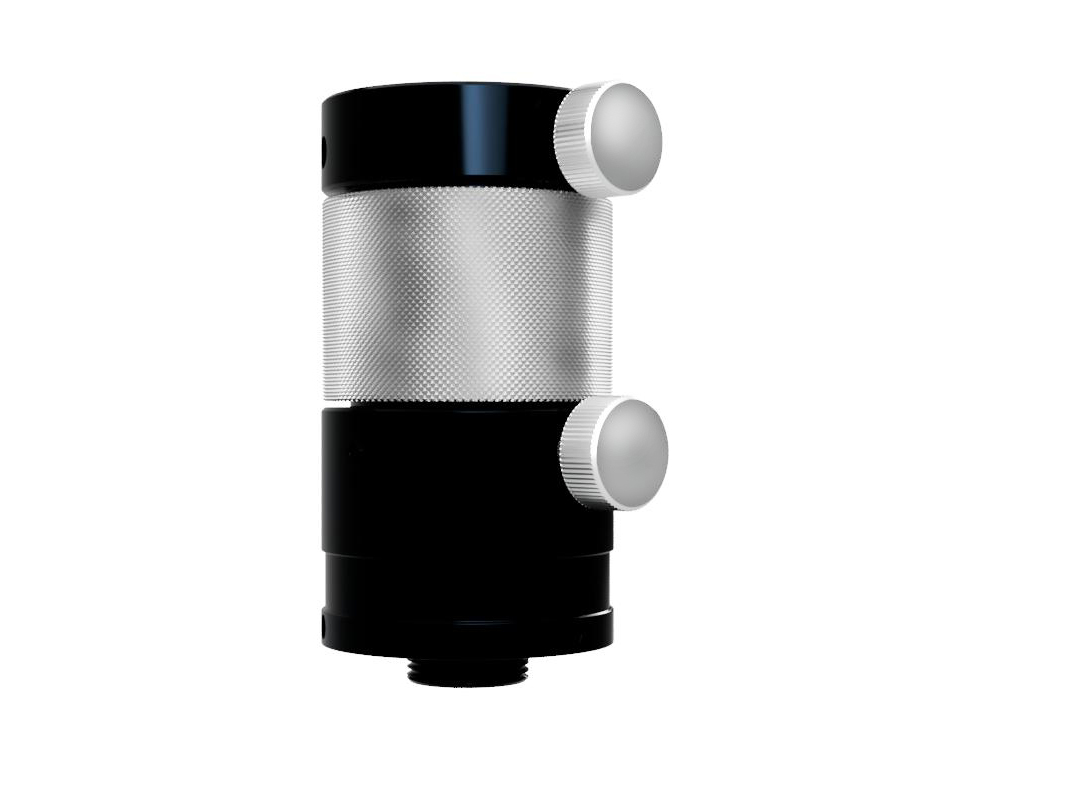 Helikoidalny uchwyt słupka metrycznego 20mm, wysokość 70mm (RSN-20)