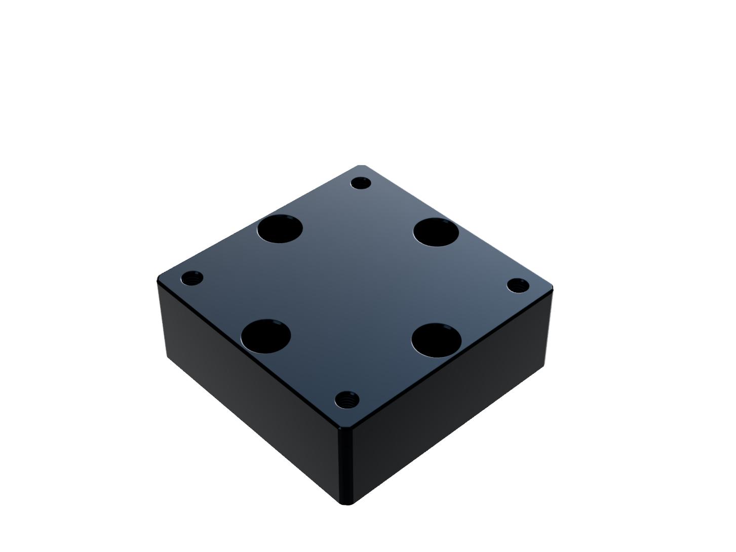 Dystans 40mm x 40mm x 15mm (MSP-4015A)