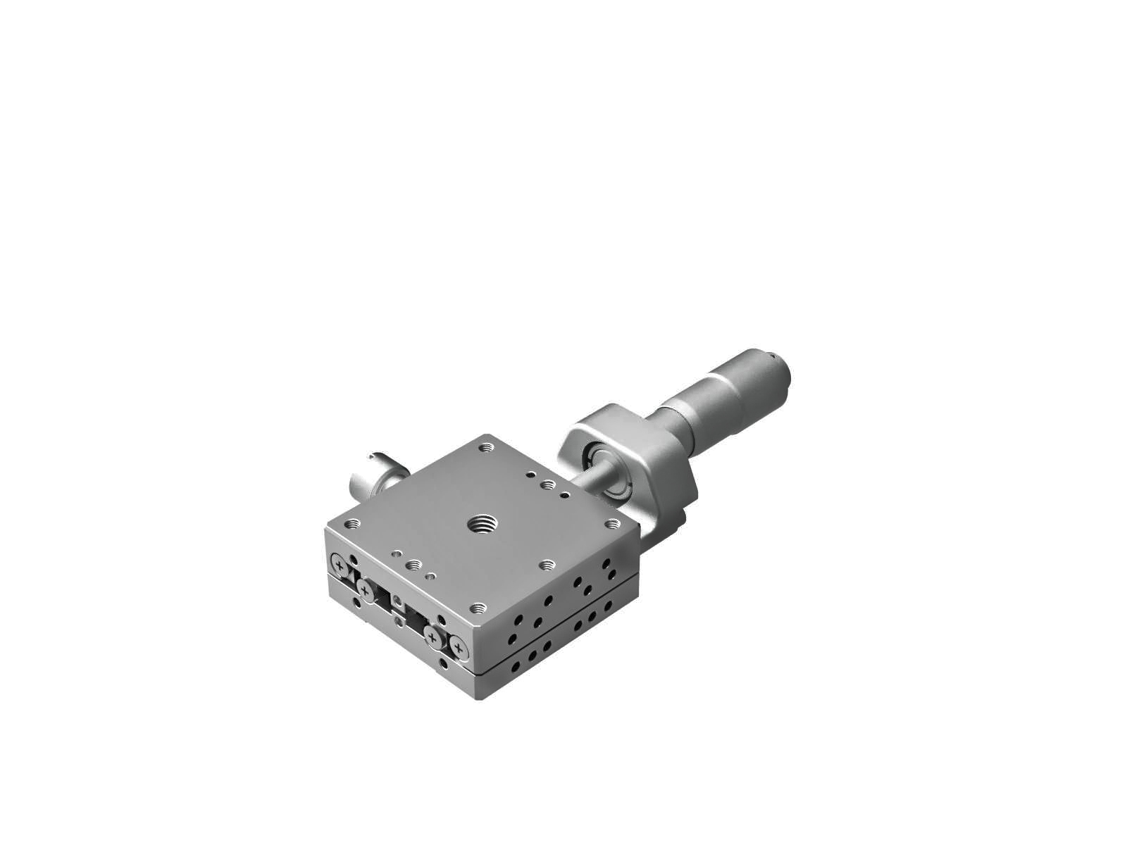 Łożysko EXC 40X40mm, stal nierdzewna, stolik osi X, mikrometr centralny, +/-6.5mm, gwinty M3 — zdjęcie produktu, nr katalogowy TSDH-401C