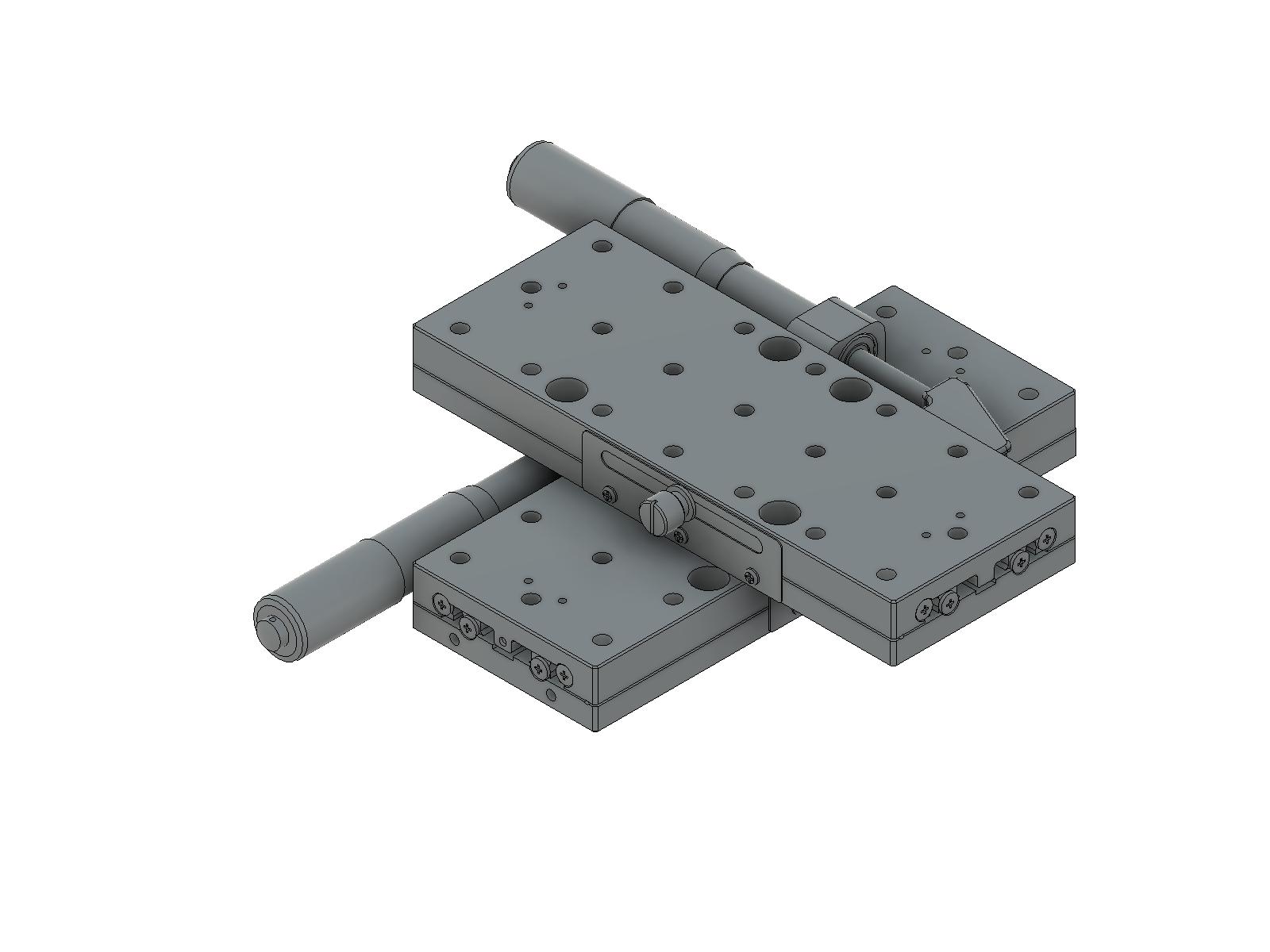 Łożysko EXC 65X170mm, stal, stolik XY, mikrometr boczny, +/-25mm, gwinty M6 (TSD-65172S-M6)