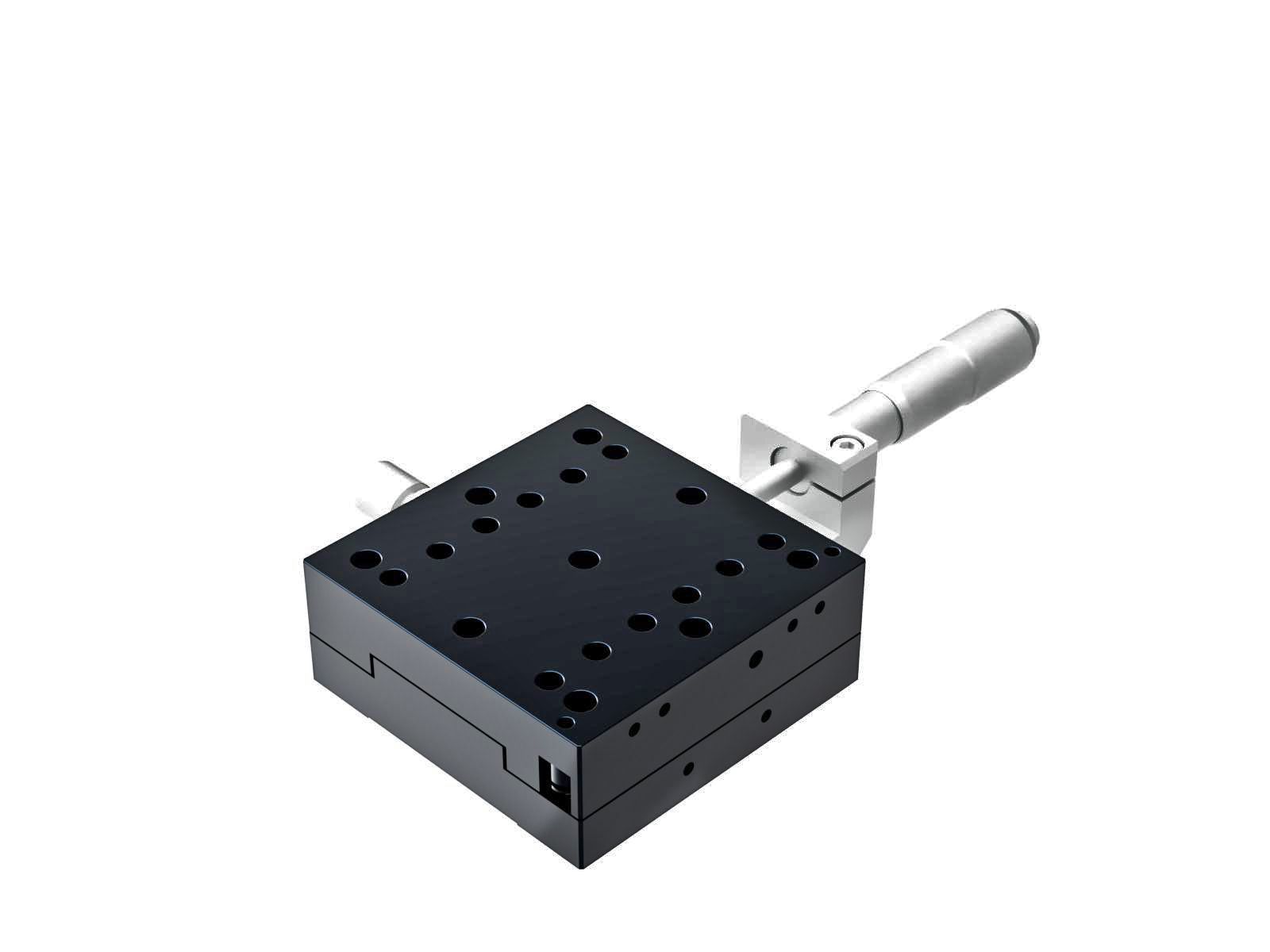 Łożysko krzyżowo-rolkowe 65X65mm, aluminiowe, stolik osi X, centralny mikrometr, +/-6.5mm, gwinty 1/4-20 (TAM-651CUU)