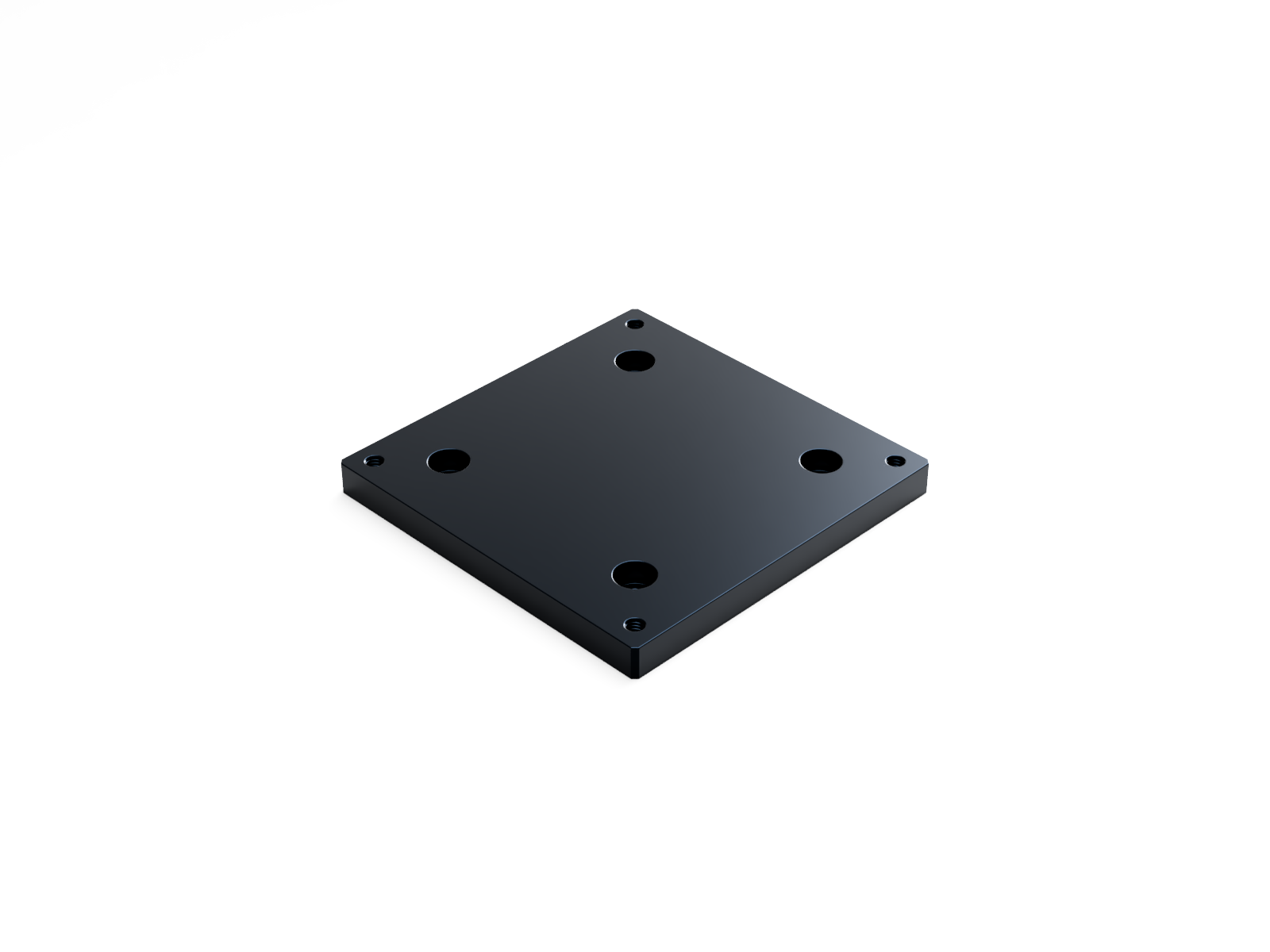 Płyta adapterowa otworowa dla stolików M4 80mm do M4 50mm (SP-102-1)