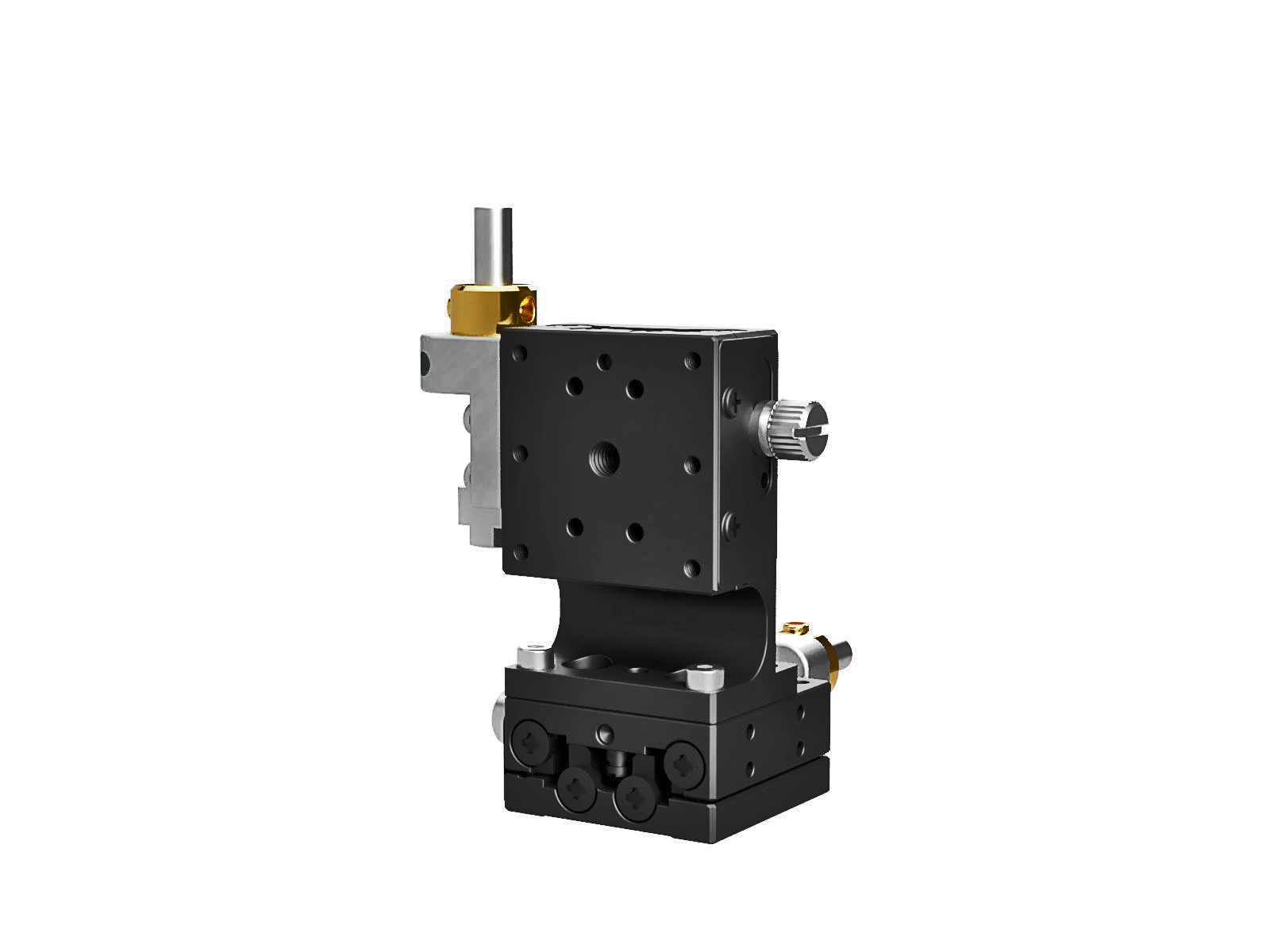 Łożysko EXC 25X25mm, stalowe, stolik osi XZ, śruba sześciokątna na środku, +/-3mm, gwinty M2 (TSD-254CLFP)