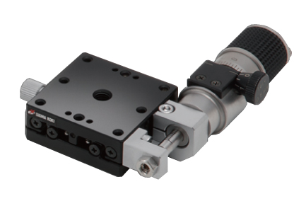 Łożysko EXC 40X40mm, stalowe, stolik X-Axis, mikrometr boczny z śrubą mikro, +/-6.5mm, gwinty 6-32 (TSD-401SWPUU)