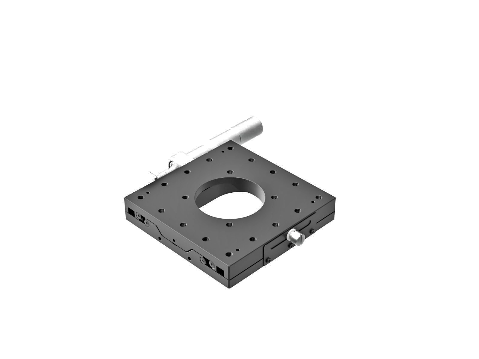 Łożysko EXC 120X120mm, stal, stolik osi X, boczny mikrometr, +/-20mm, gwinty 1/4-20, prawoskrętne (TSD-1201SRHUU)