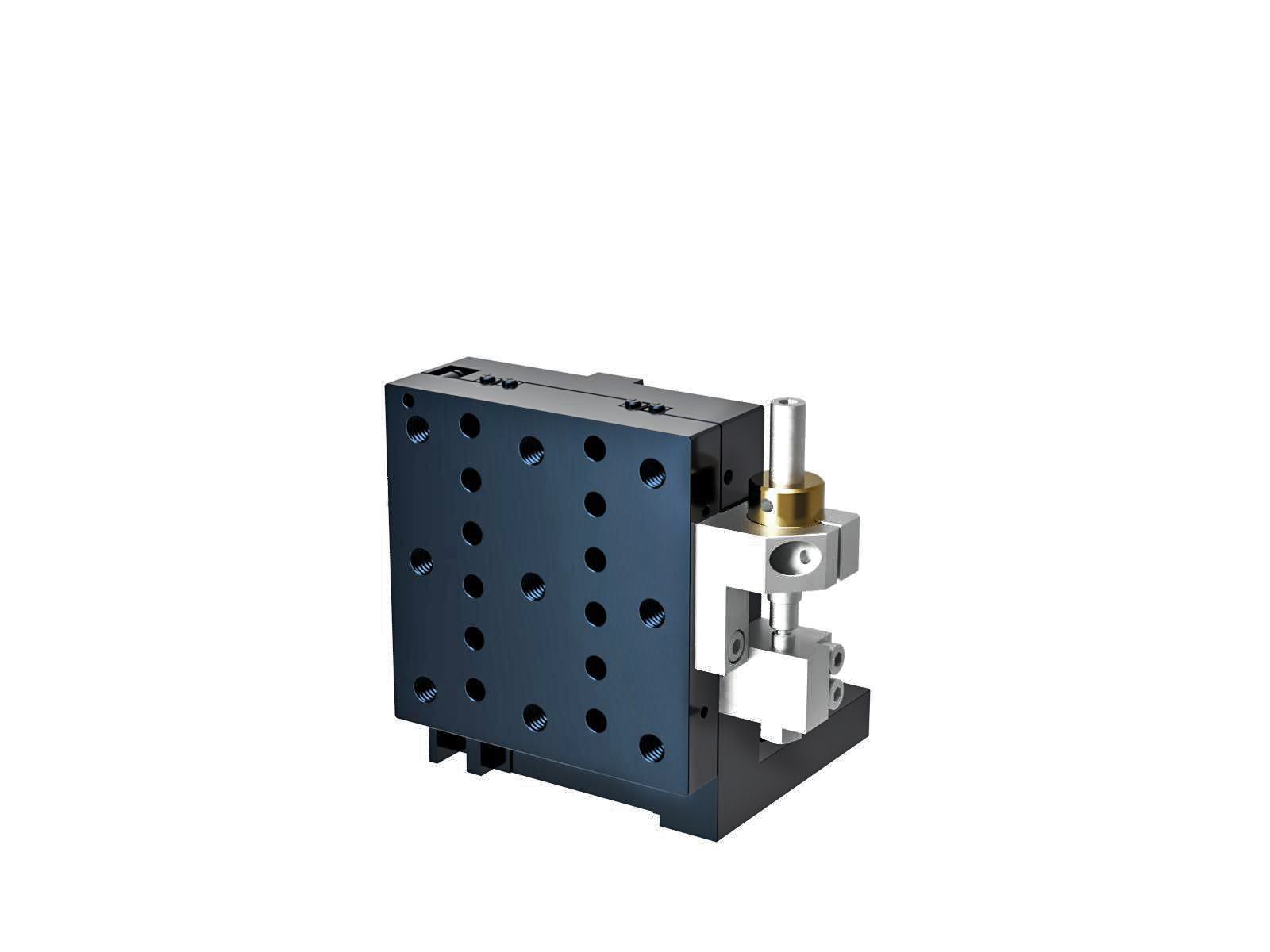 Łożysko krzyżowo-rolkowe 65X65mm, aluminiowe, stolik Z, (pionowa platforma/podstawa pozioma) śruba sześciokątna boczna, +/-6.5mm, gwinty 1/4-20, prawoskrętne (TAM-653RLFPUU)