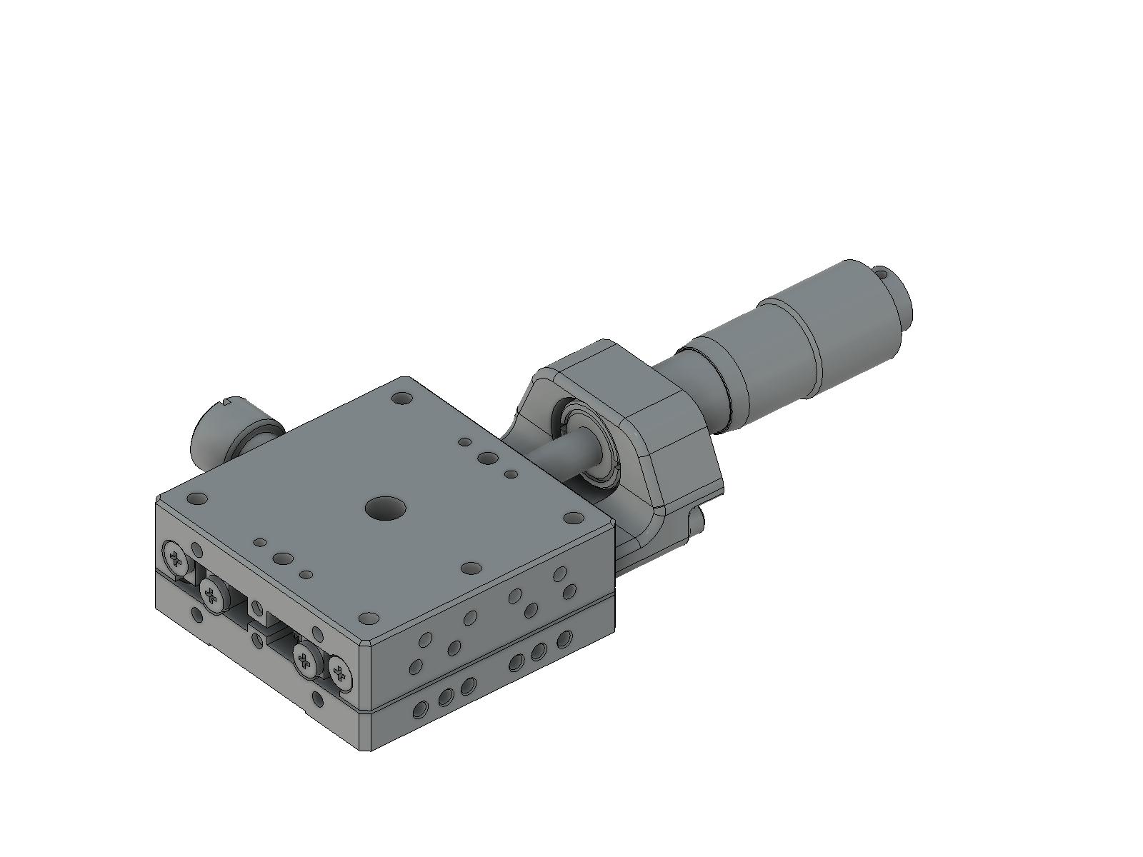 Łożysko EXC 40X40mm, ze stali nierdzewnej z czarnym chromem, stolik osi X, mikrometr centralny, +/-6.5mm, gwinty M3 (TSDH-401C-B)