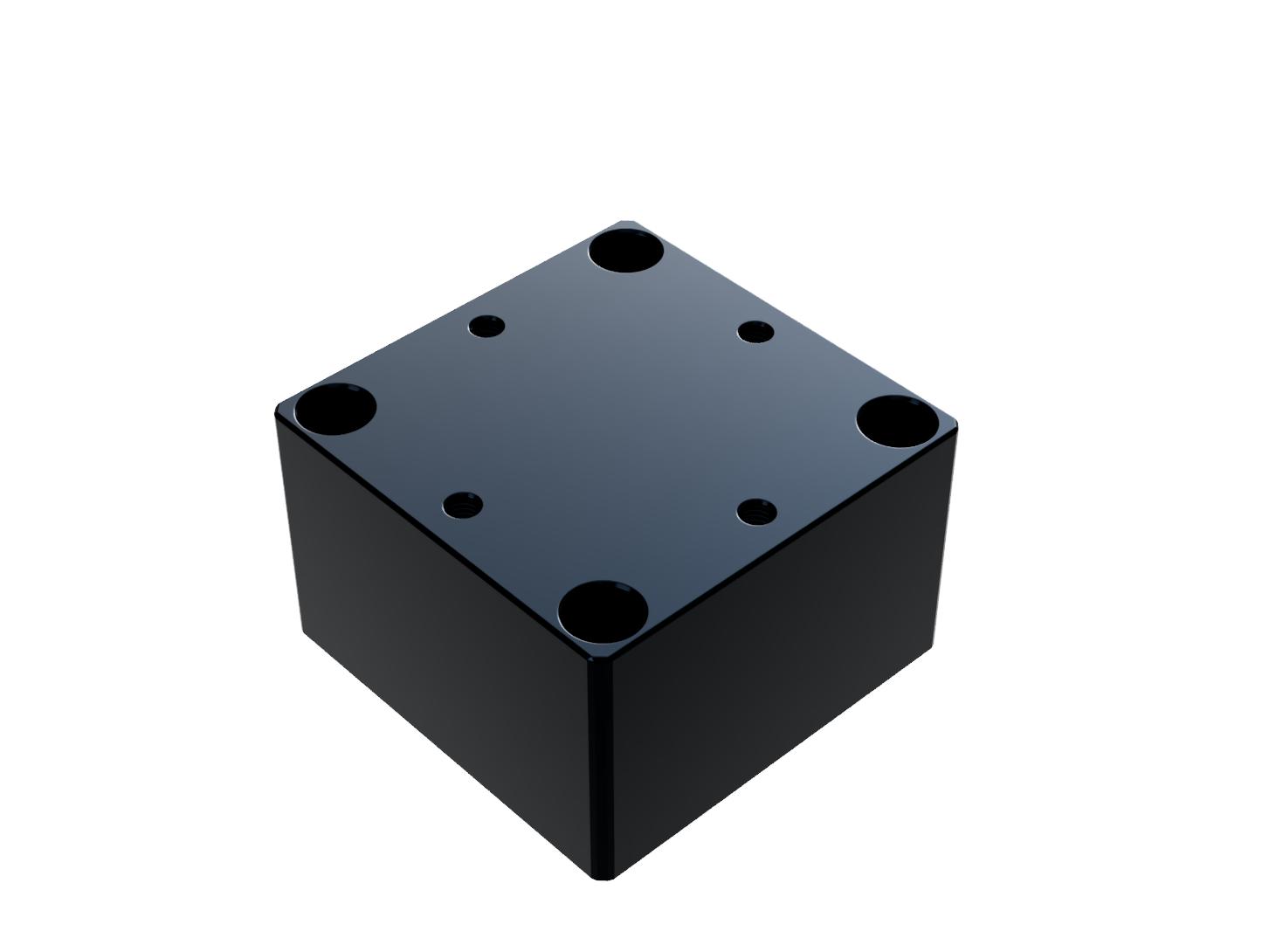 Dystans 40mm x 40mm x 25mm (MSP-4025B)