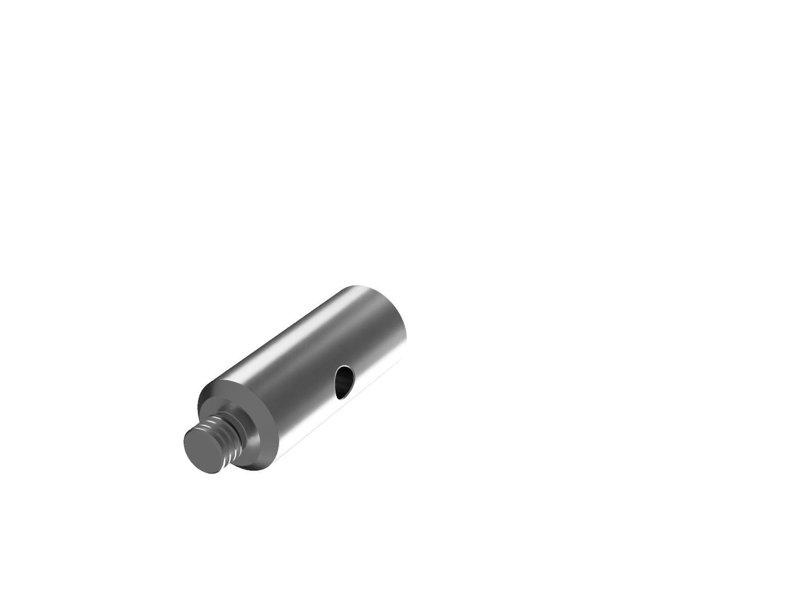 Słupek calowy 12mm, wysokość 30mm (ROU-12-30)