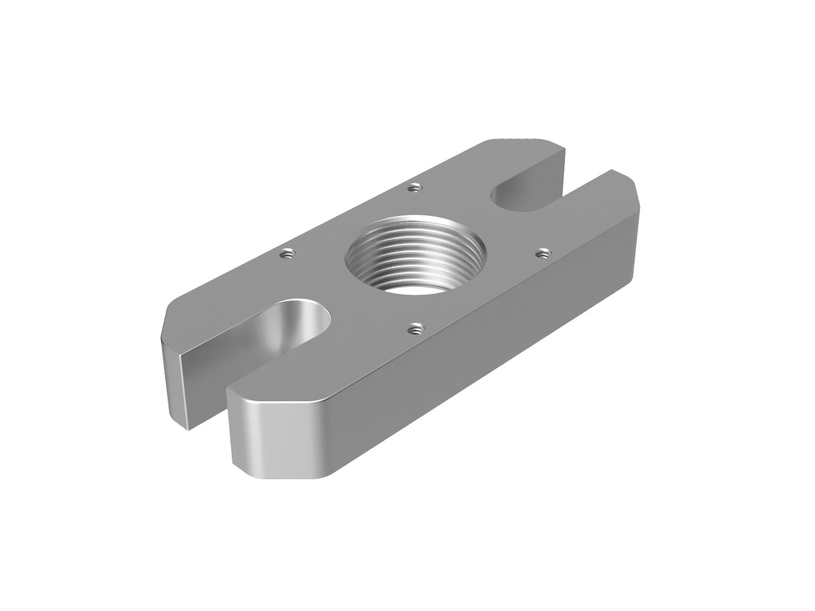 Płyta podstawy dla mocowań 25mm, stal (BSPS-246010)