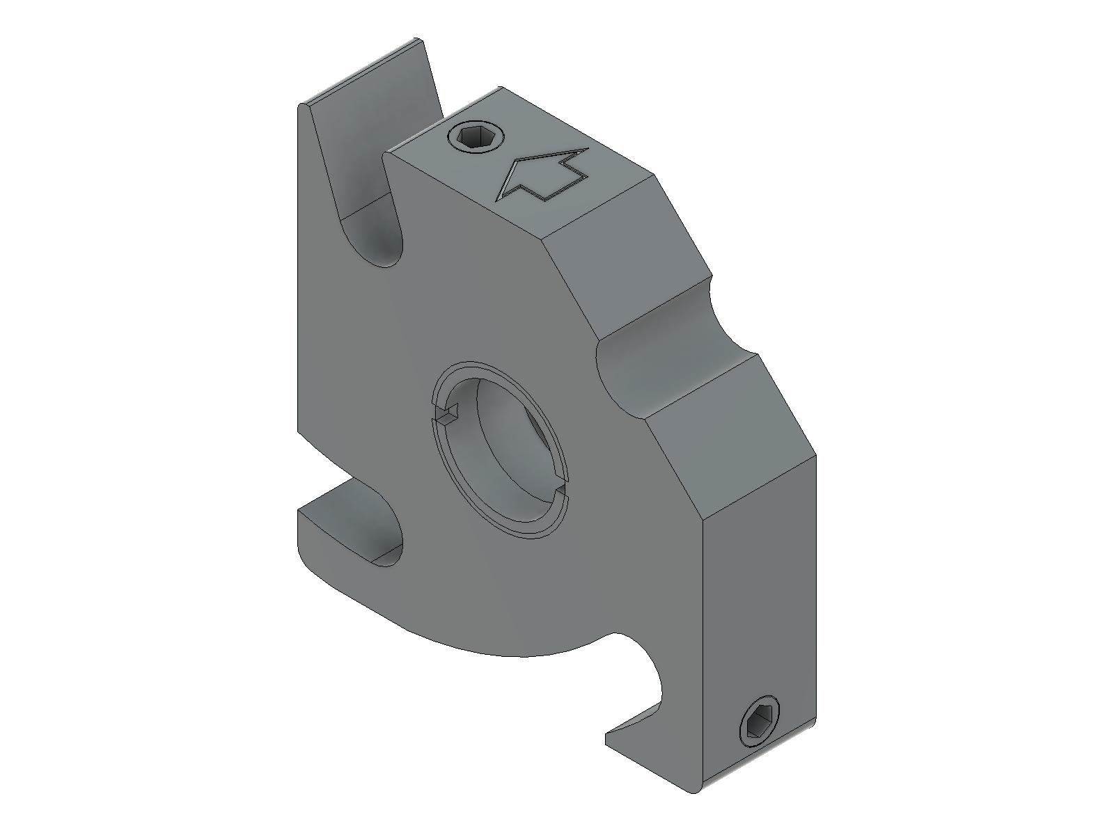 Slot klatki w stałym uchwycie optycznym dla optyki 8mm (C16-SLFH-8)