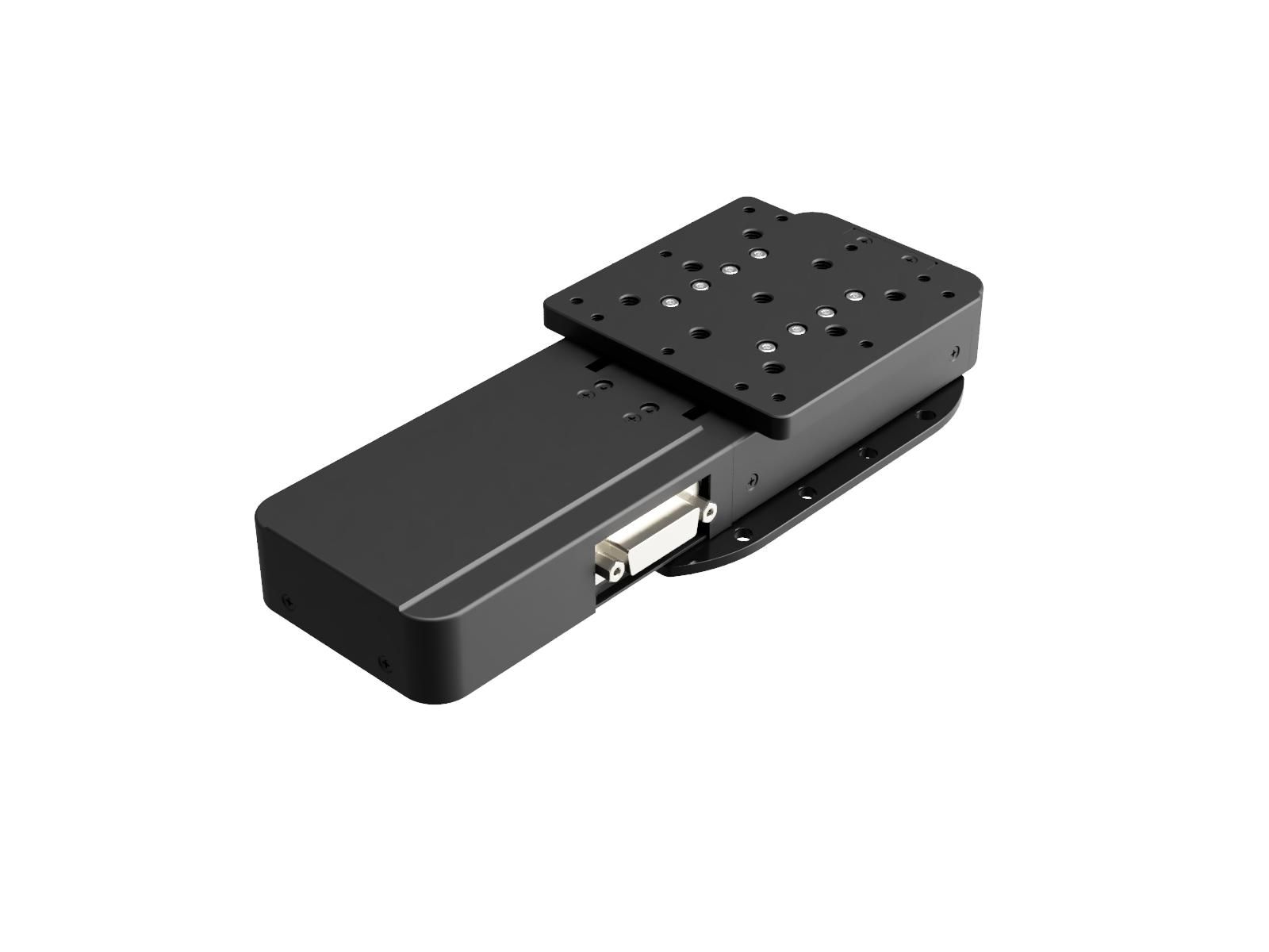 Stolik z silnikiem krokowym 2-fazowym z enkoderem obrotowym, skok 35mm, gwint M6 (OSMS(RE)20-35(X)-M6-M2)