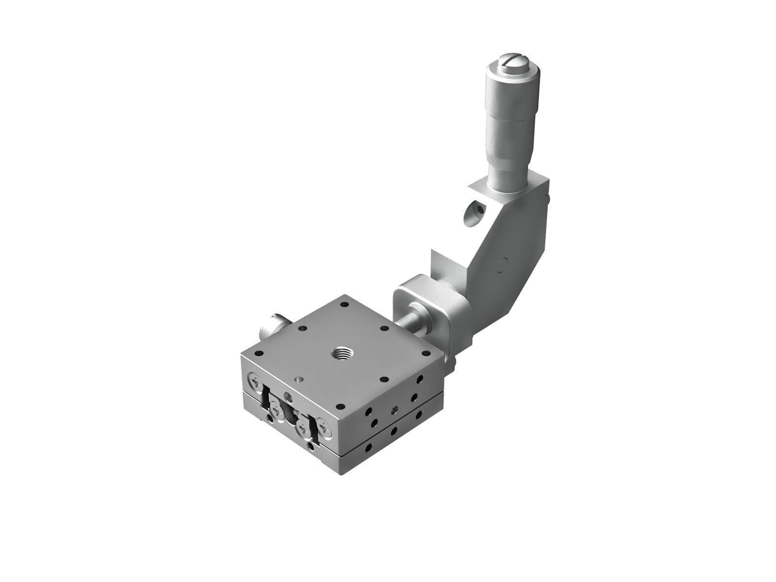 Łożysko EXC 25X25mm, stal nierdzewna, stolik osi X, mikrometr centralny 90°, +/-3mm, gwinty M2 (TSDH-251CDL)