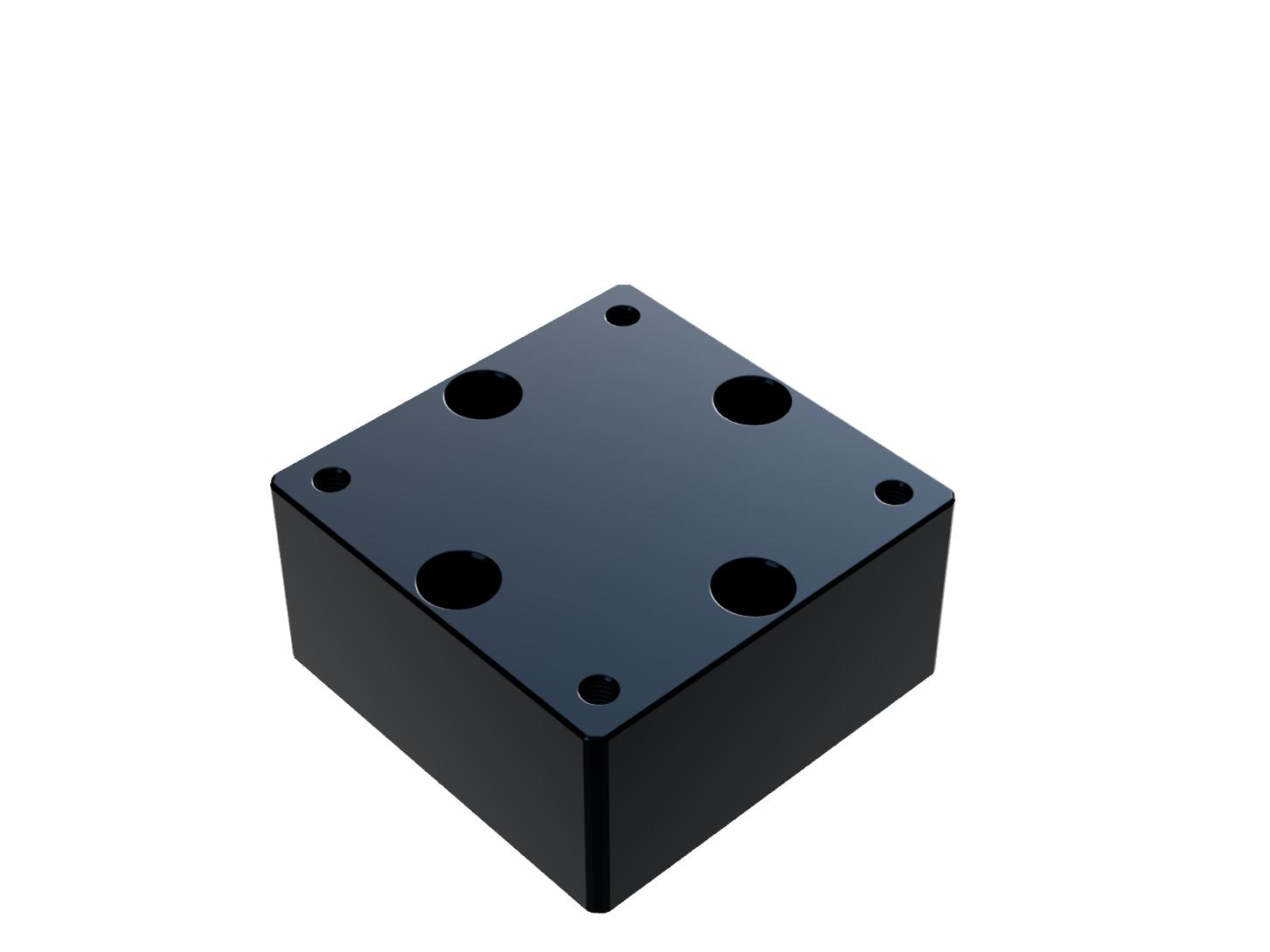 Dystans 40mm x 40mm x 20mm (MSP-4020A)