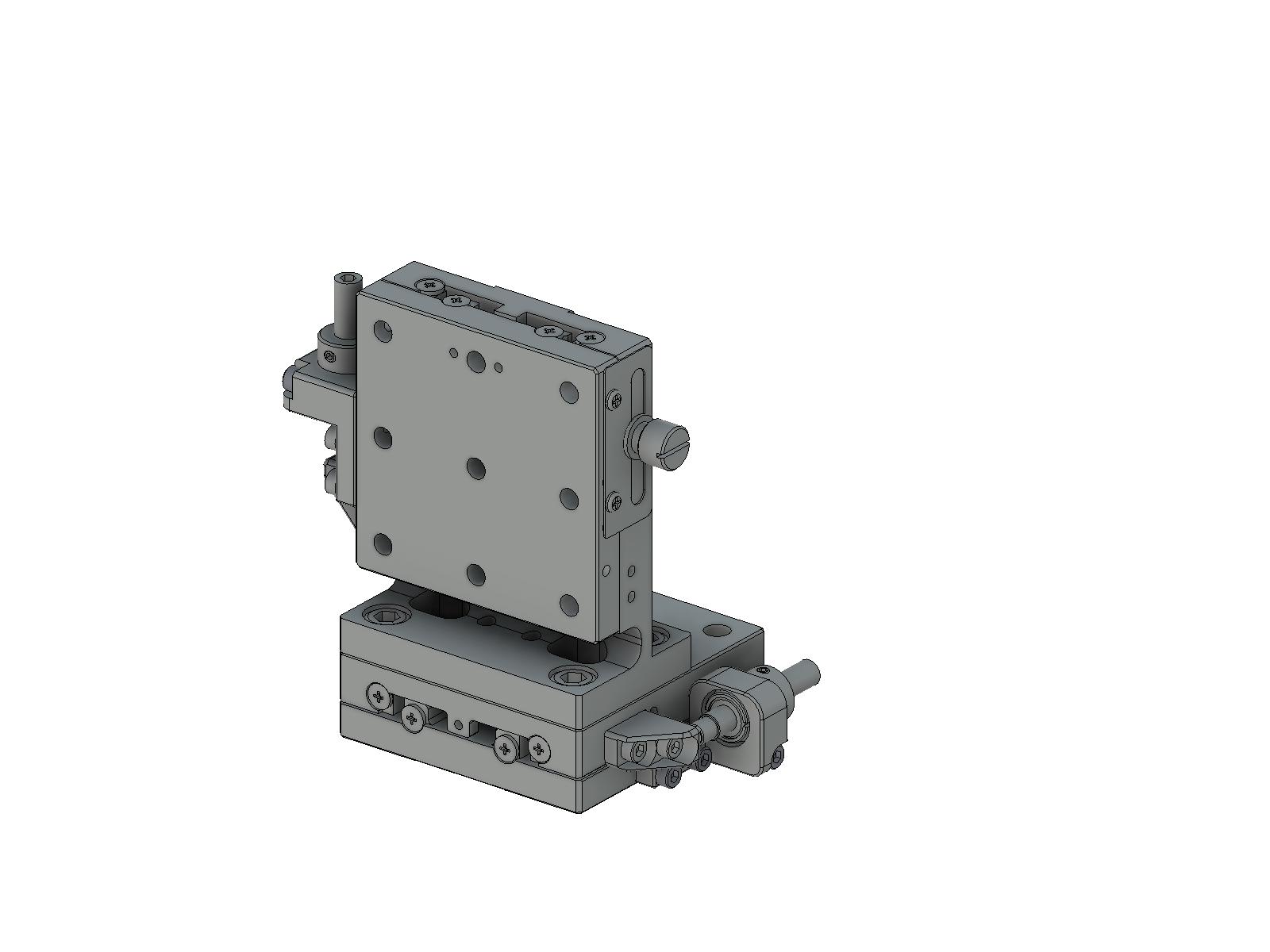 Łożysko EXC 65X65mm, stalowe, stolik osi XZ, (platforma pionowa) śruba sześciokątna boczna, +/-6.5mm, gwinty M6 (TSD-654SLFP-M6)