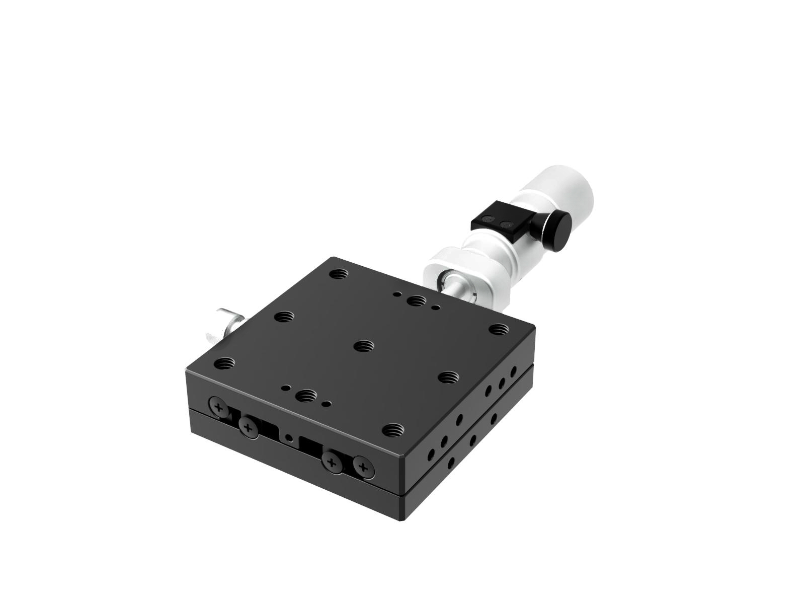 Łożysko EXC 65X65mm, stalowe, stolik osi X, centralny mikrometr śrubowy submikronowy, +/-6.5mm, gwint 1/4-20 (TSD-651CWPUU)