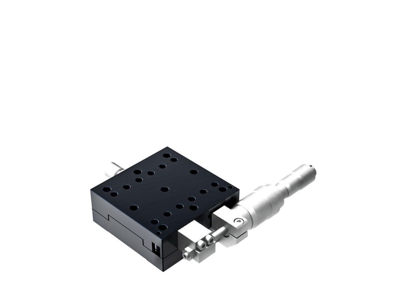 Łożysko krzyżowo-rolkowe 65X65mm, aluminiowe, stolik osi X, boczny mikrometr różnicowy, +/-6.5mm, gwinty M6 (TAM-651SDM-M6)