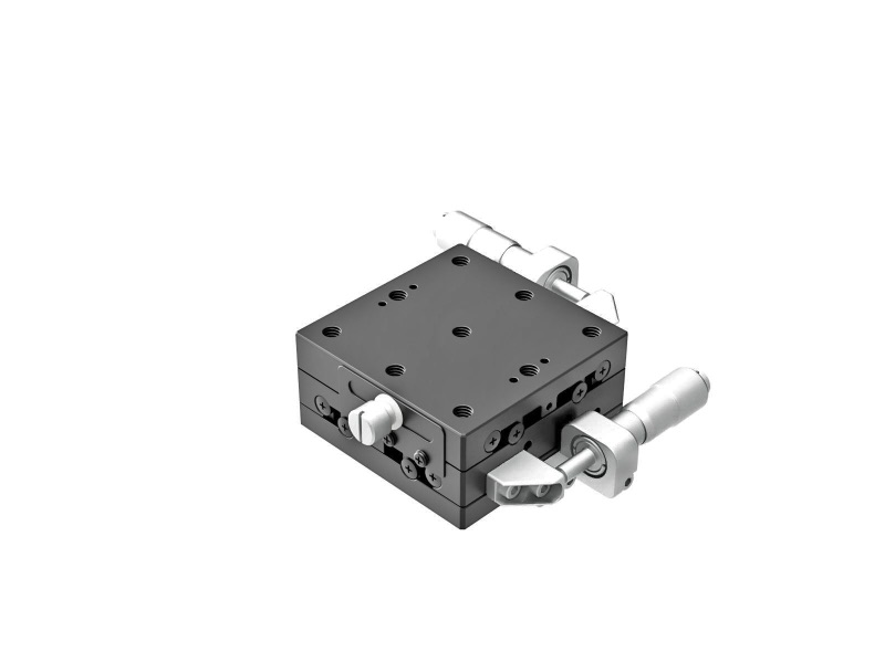 Łożysko EXC 65X65mm, stalowe, stolik XY, mikrometr boczny, +/-6.5mm, gwinty M6 (TSD-652S-M6)