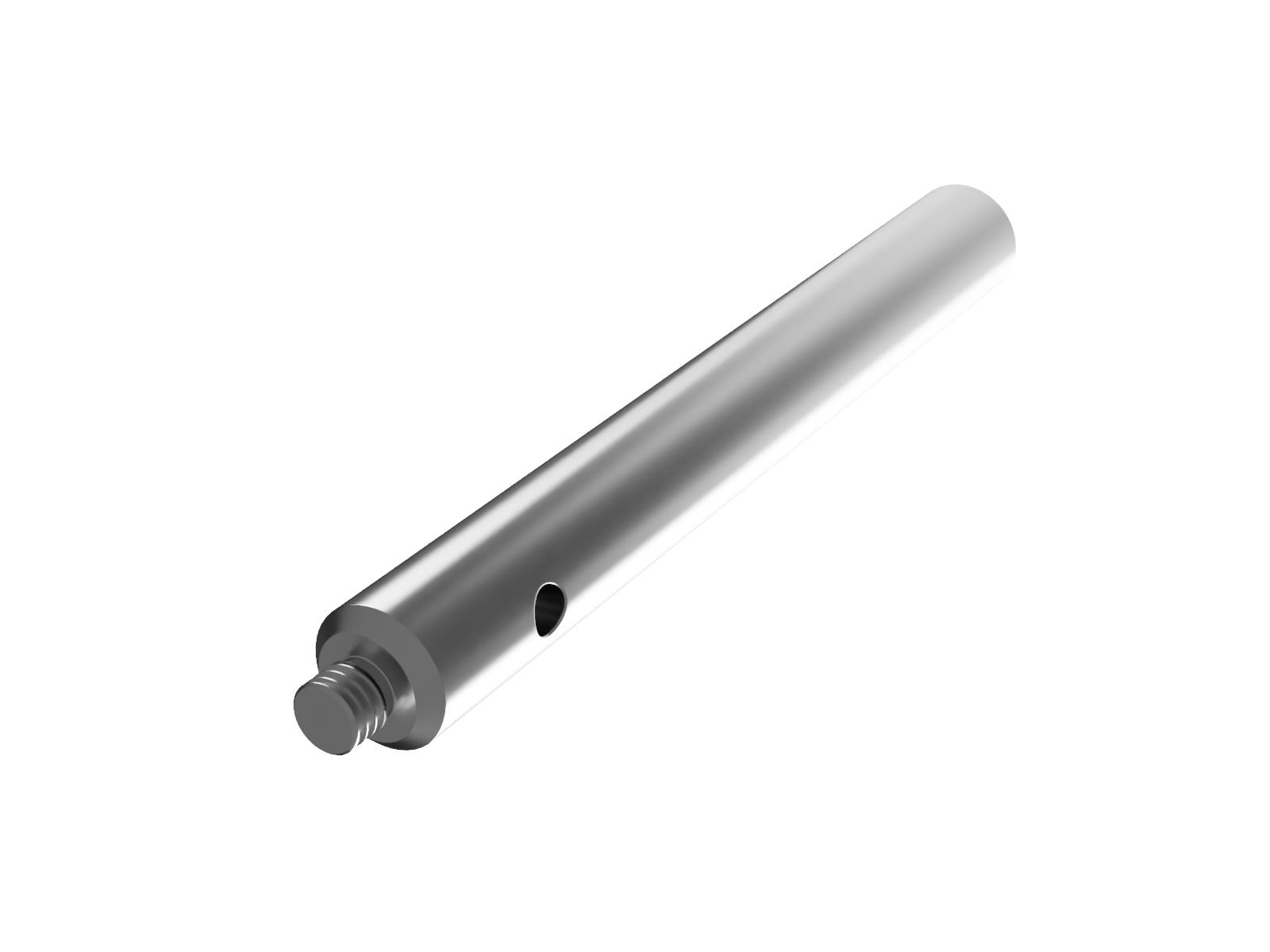 Słupek calowy 12mm, wysokość 100mm (ROU-12-100)