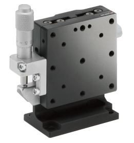 Łożysko EXC 60X60mm, stalowe, stolik Z-Axis, (platforma pionowa/baza pozioma) mikrometr, +/-6.5mm, gwinty M4 — zdjęcie produktu, nr katalogowy TSD-603L
