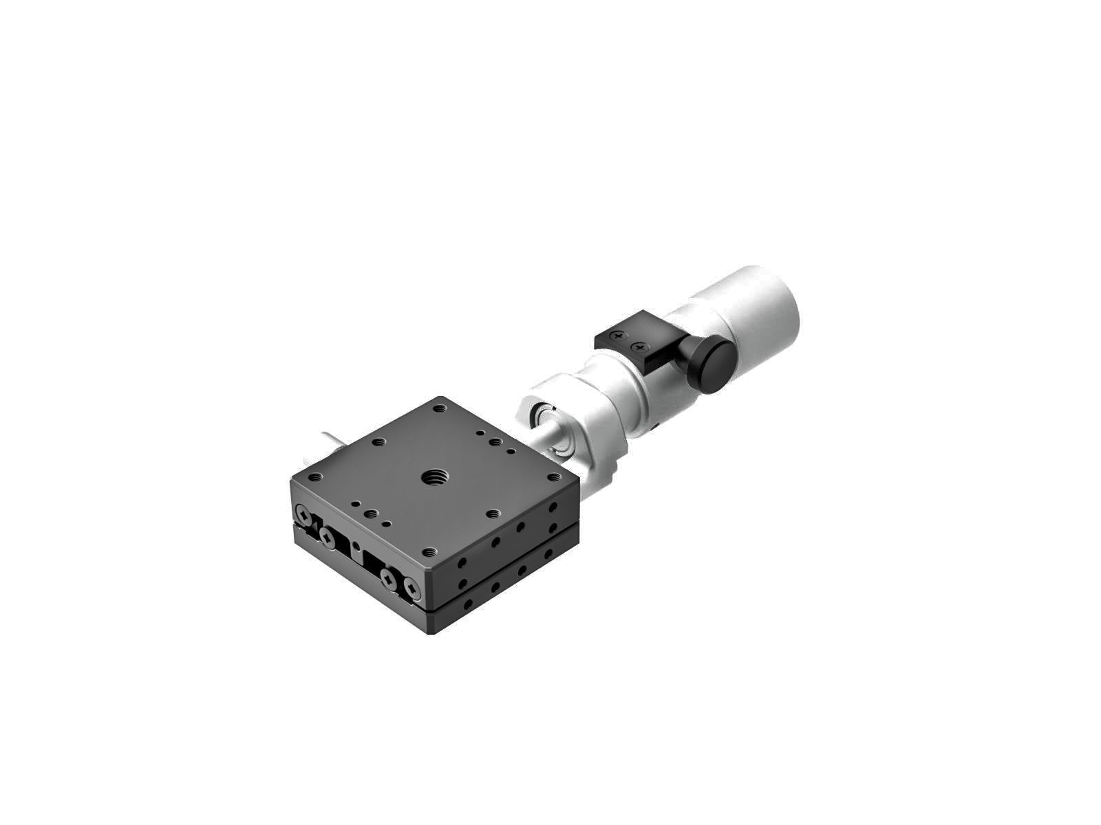 Łożysko EXC 40X40mm, stalowe, stolik X-Axis, mikrometr centralny z śrubą mikro, +/-6.5mm, gwinty 6-32 (TSD-401CWPUU)