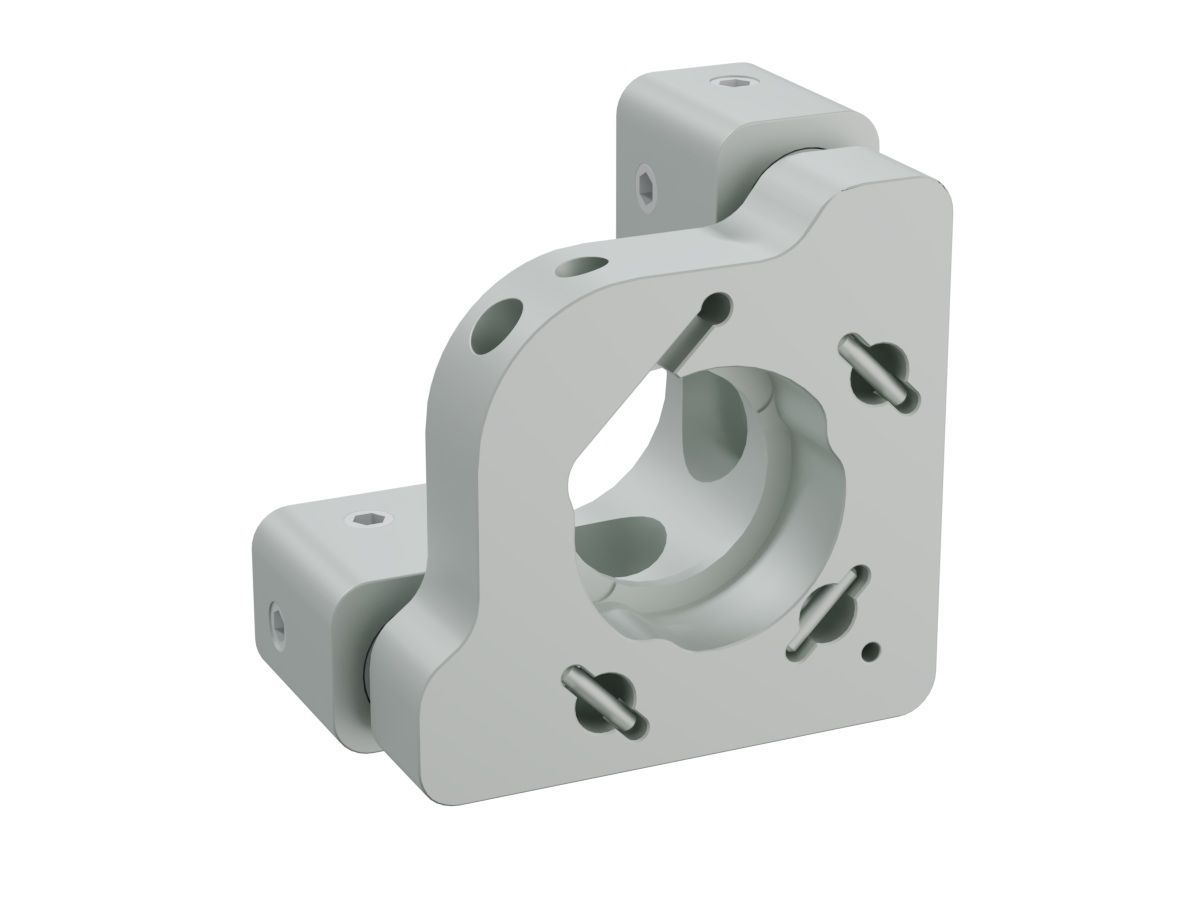 Niemagnetyczny próżniowy uchwyt lustra do luster o średnicy 12.7mm (VMHG-12.7-NM)