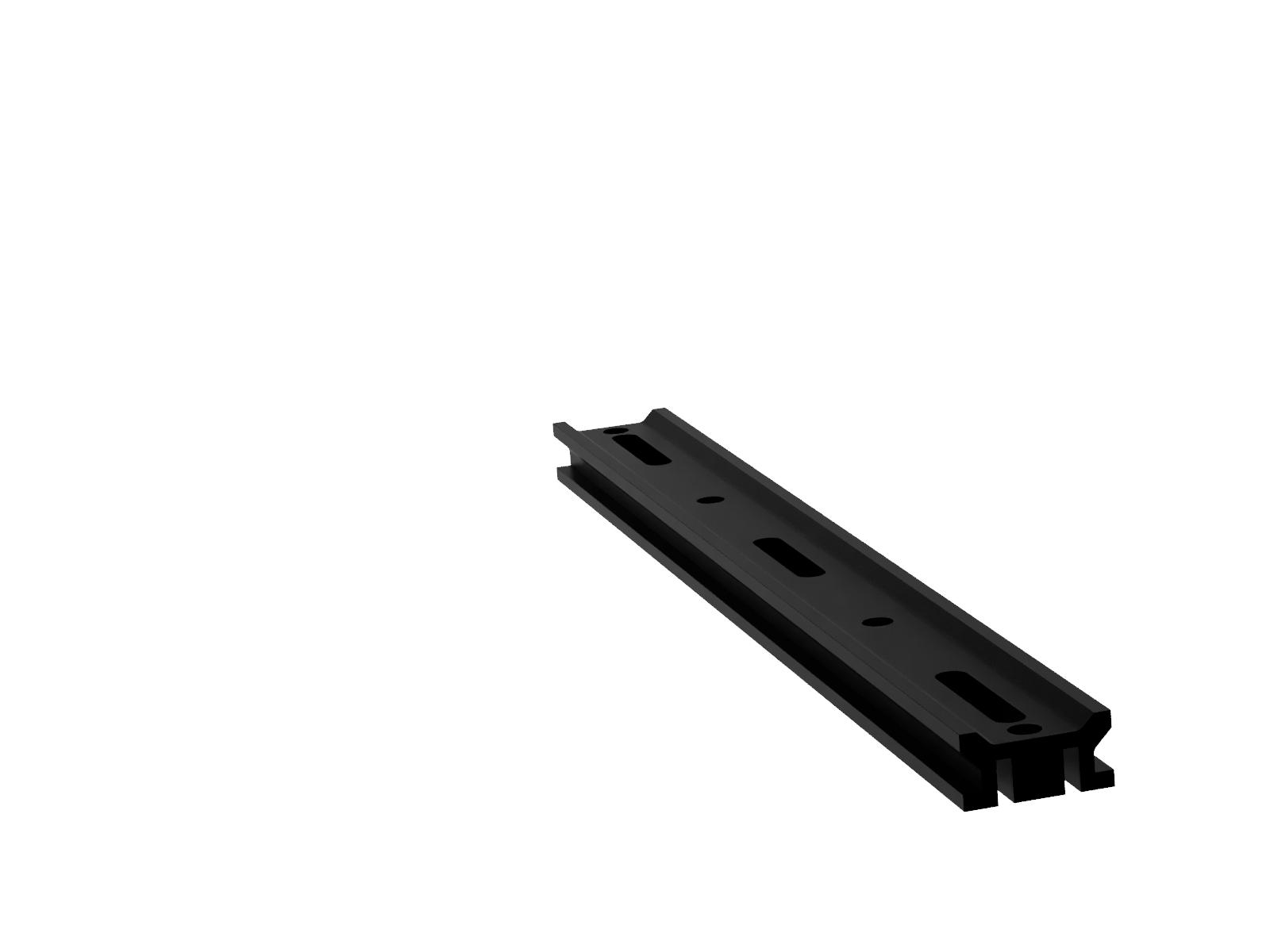 Średnia metryczna niskoprofilowa szyna optyczna 500mm (OBT-500SH)
