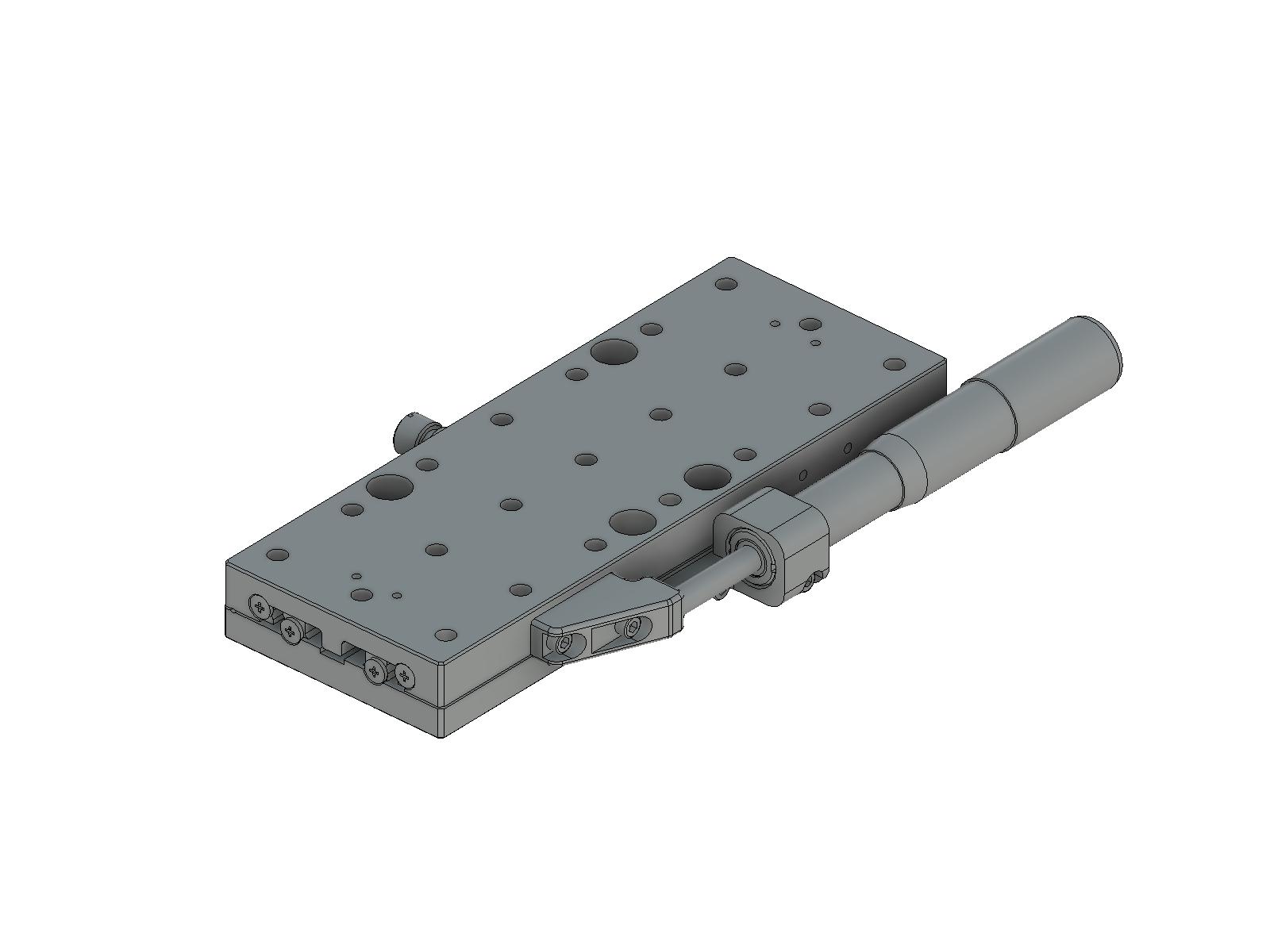 Łożysko EXC 65X170mm, stal, stolik osi X, boczny mikrometr, +/-25mm, gwinty 1/4-20 (TSD-65171SUU)
