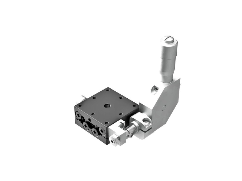 Łożysko EXC 25X25mm, stalowe, stolik osi X, mikrometr boczny 90°, +/-3mm, gwinty M2 (TSD-251SDL)