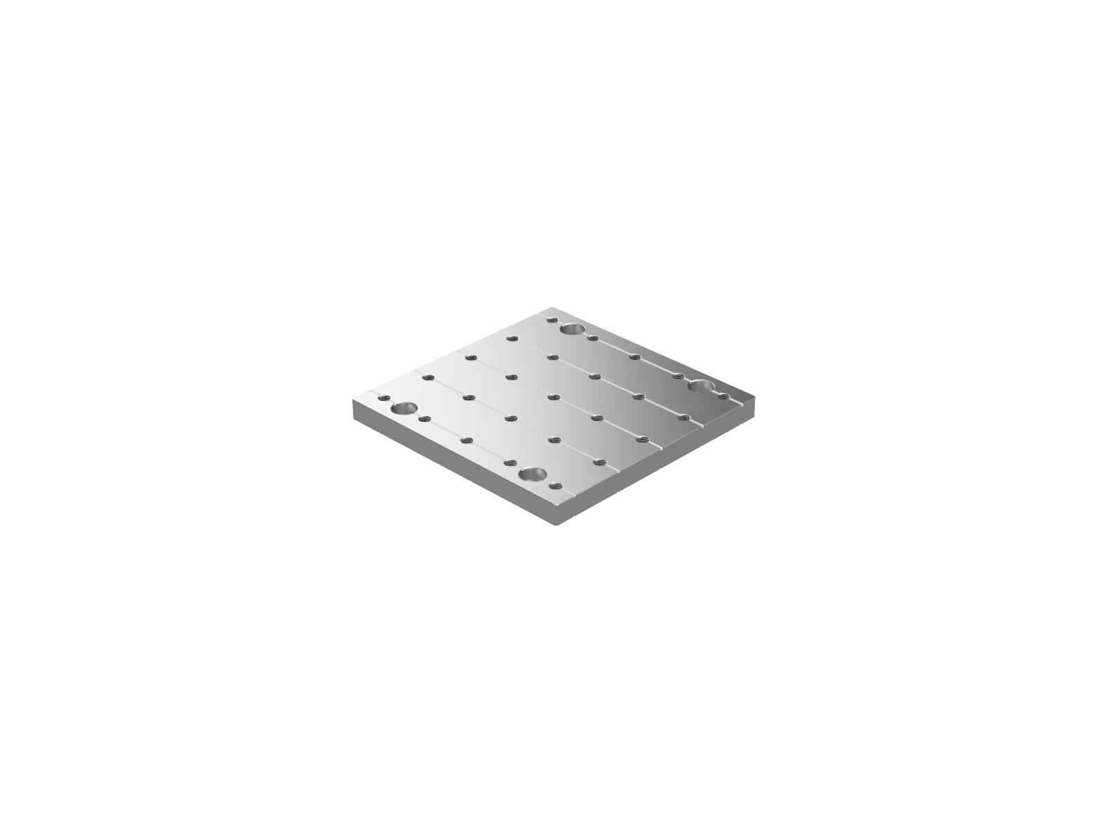 Płyta bazowa M6 kompatybilna z próżnią 120mm x 100mm x 10mm (VOBC-1212-M6)