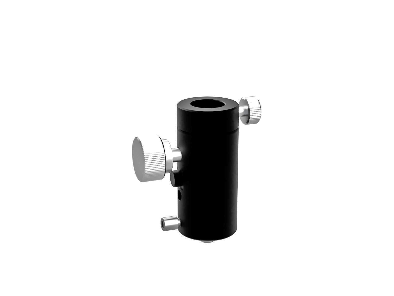 Wysokostabilny uchwyt słupka z zapadką kulkową M6, wysokość 40mm (BRS-12-40-M6)