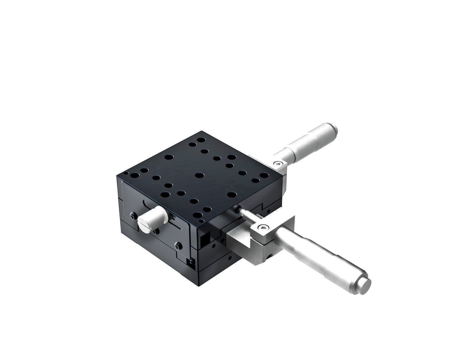 Łożysko krzyżowo-rolkowe 65X65mm, aluminiowe, stolik XY, centralny mikrometr, +/-12.5mm, gwinty 1/4-20 (TAM-652C25UU)