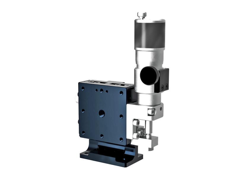 Łożysko EXC 40X40mm, stalowe, stolik Z-Axis, (platforma pionowa/baza pozioma) mikrometr śrubowy sub-mikronowy, +/-6.5mm, gwinty 6-32, prawoskrętny (TSD-403RLWPUU)