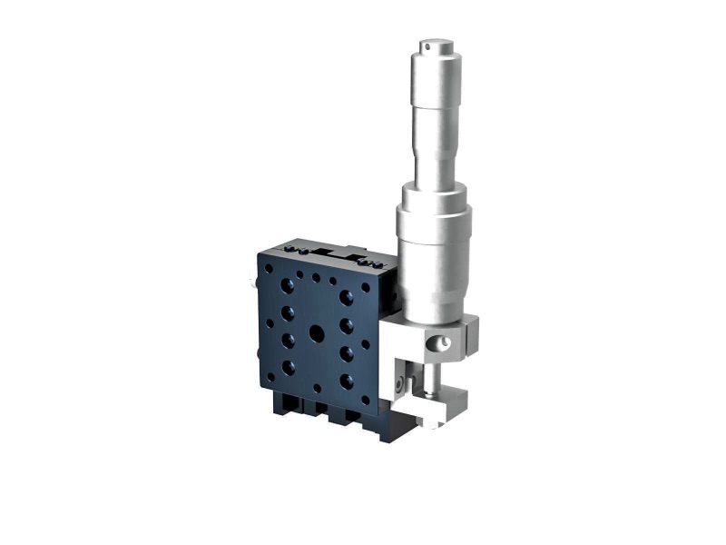 Łożysko krzyżowo-rolkowe 40X40mm, aluminiowe, stolik osi Z, (platforma pionowa/baza pozioma) boczny mikrometr różnicowy, +/-6.5mm, gwinty M3, prawoskrętny (TAM-403RLDM)
