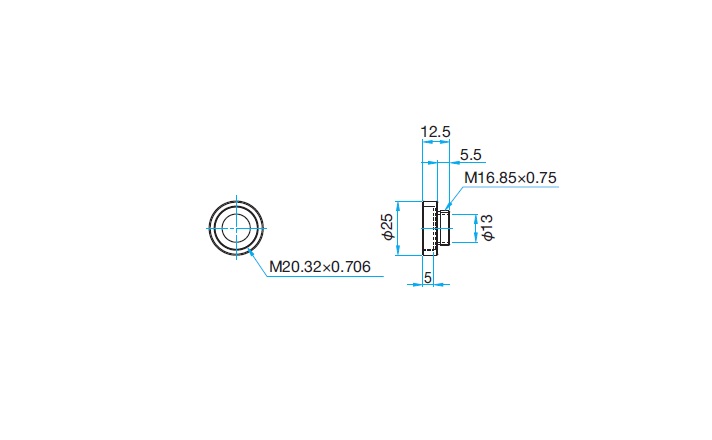 Adapter soczewki obiektywowej (C30-OAD)