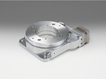 Zmotoryzowany stolik obrotowy, rozmiar 120mm do zastosowań w próżni (VSGSP-120YAW)