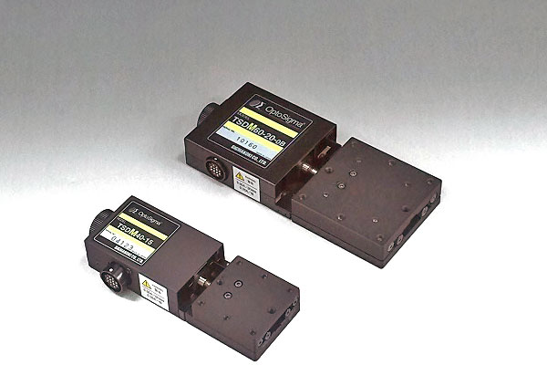 Mini zmotoryzowane stoliki translacyjne - silnik krokowy 5-fazowy (TSDM40-15X)