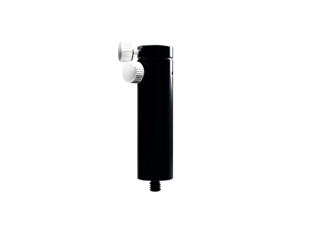 Mały uchwyt słupa metryczny, wysokość 40mm — zdjęcie produktu, nr katalogowy RS-6-40