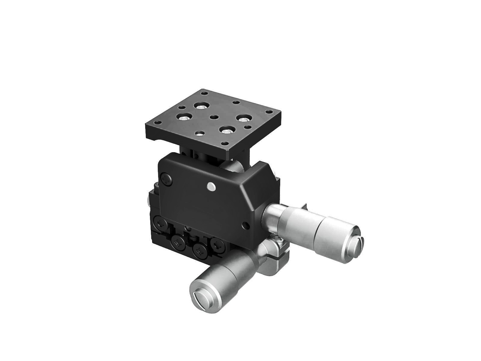 Łożysko EXC 25X25mm, stalowe, stolik osi XZ, mikrometr boczny, +/-3mm, gwinty M2, prawoskrętny (TSD-254SR)
