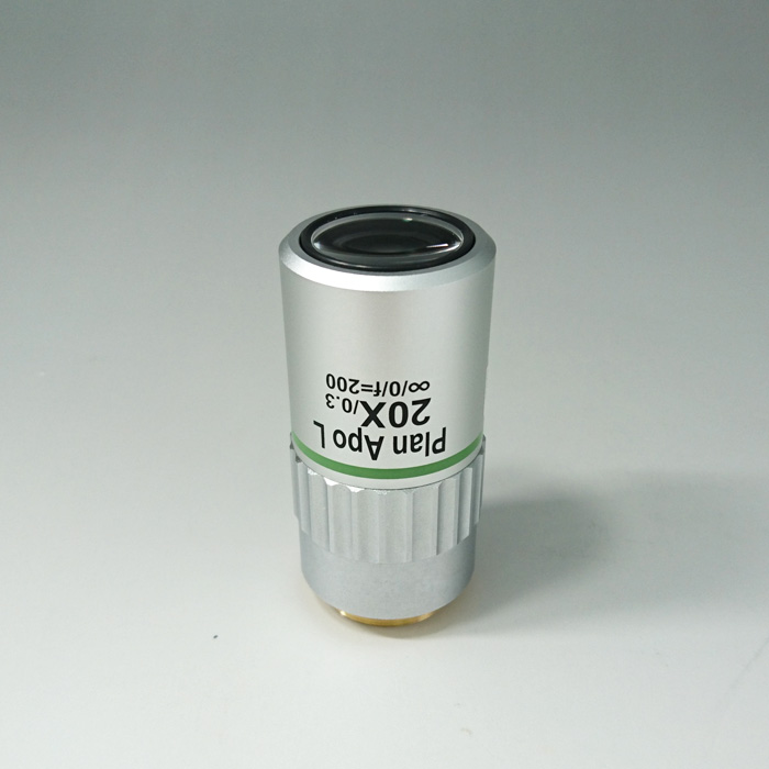 Long Working Distance Objective Lens 10mm Focal Length 20x Working Distance 31.1mm (PAL-20-L-A)