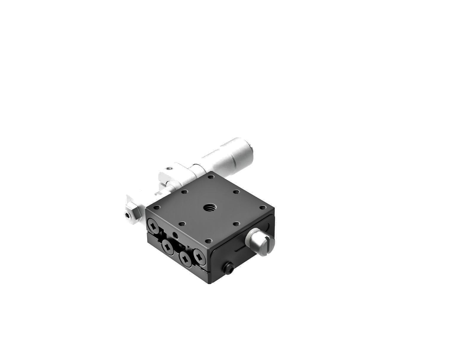 Łożysko EXC 25X25mm, stalowe, stolik osi X, mikrometr boczny, +/-3mm, gwinty M2, prawoskrętny (TSD-251SR)