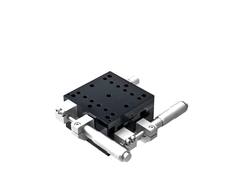 Łożysko krzyżowo-rolkowe 65X65mm, aluminiowe, stolik XY, boczny mikrometr, +/-12.5mm, gwinty M6 (TAM-652S25-M6)