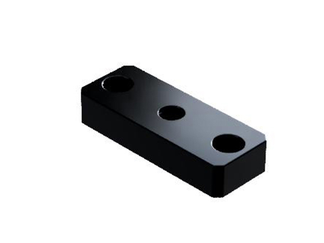 Płyta bazowa do montażu na słupku dla uchwytu dzielnika wiązki 12.7mm z gimbalem (BSHL-12.7BPRO)