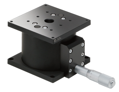 Łożysko EXC 100X100mm, stalowe, stolik Z-osi, (horyzontalna platforma/podstawa) mikrometr centralny, +/-10mm, gwinty M4 (TSD-1003)