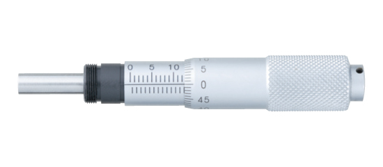 Głowica mikrometryczna 25mm, płaski węglikowy czubek, średnica trzpienia 9.5mm (SHS2-25)