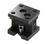 Prowadnica jaskółczy ogon 15X15mm, mosiężne, stolik Z, (pozioma platforma/podstawa) śruba prowadząca na środku, +/-1mm, gwinty M2 (TASB-153)