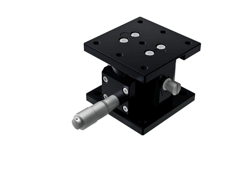Odwrócone łożysko EXC 65X65mm, stalowe, stolik Z-osi, (horyzontalna platforma/podstawa) mikrometr centralny, +/-6.5mm, gwinty M6 (TSD-653UD-M6)