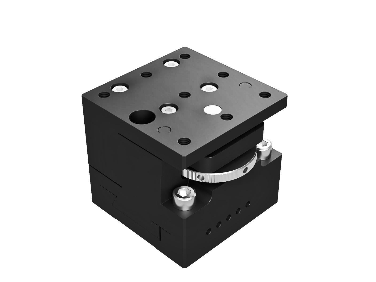 Łożysko w kształcie jaskółczego ogona 65X65mm, mosiężne, stolik osi XZ, śruba prowadząca na środku, +/-12.5mm, gwinty M6 (TASB-654-M6)