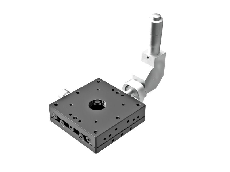 Łożysko EXC 60X60mm, stalowe, stolik osi X, mikrometr centralny 90°, +/-6.5mm, gwinty M4 (TSD-601CDL)