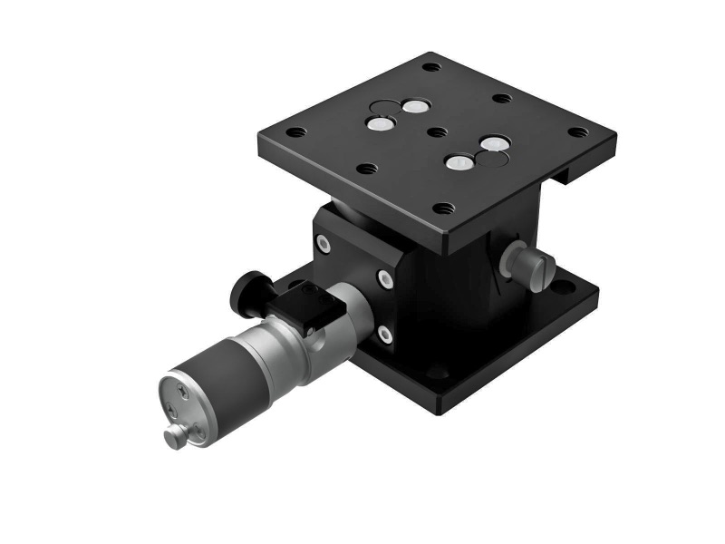 Łożysko EXC 65X65mm, stalowe, oś Z, (pozioma platforma/podstawa) mikrometr centralny śrubowy sub-mikronowy, +/-5mm, gwinty M6 (TSD-653WP-M6)